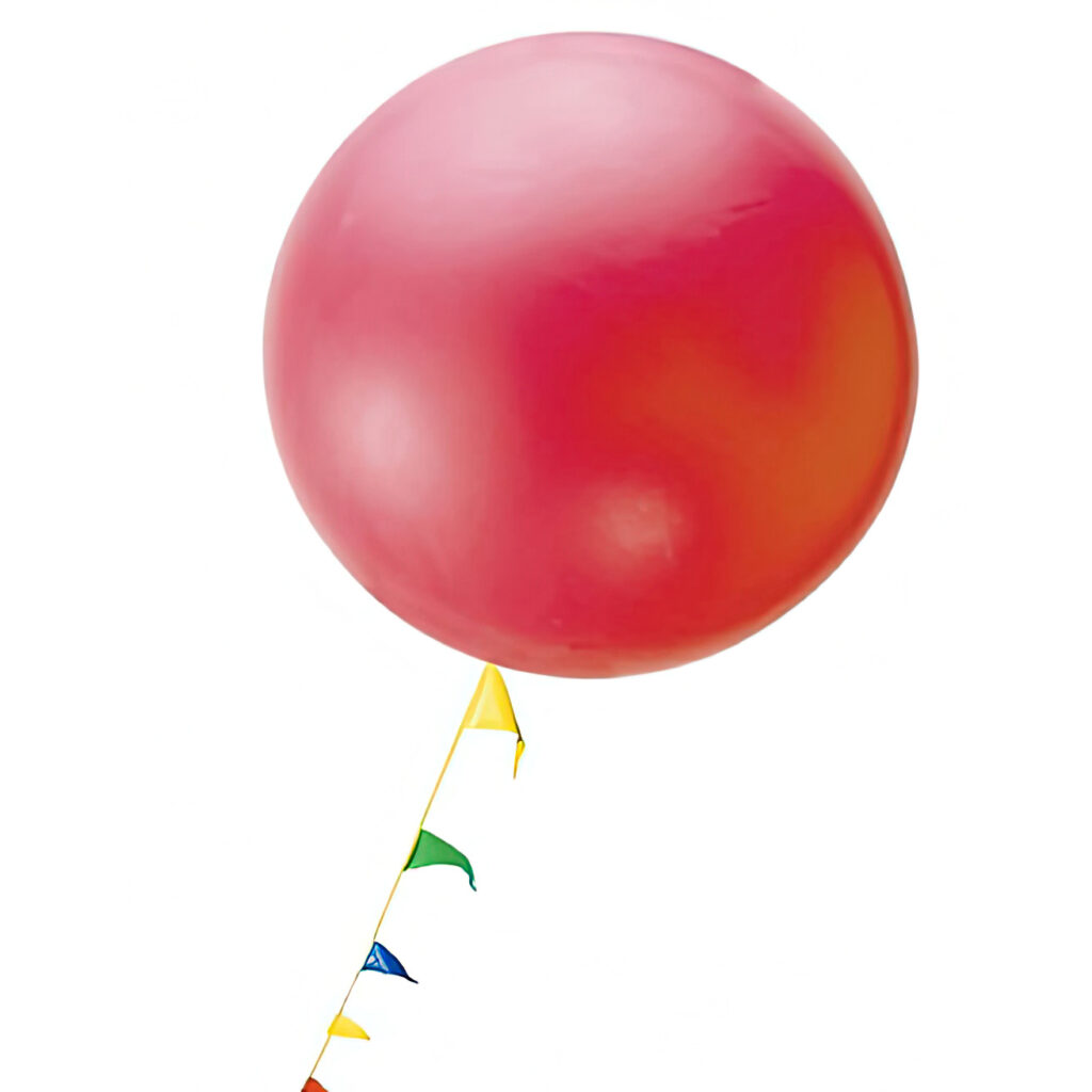 Cloudbuster balloon for advertising