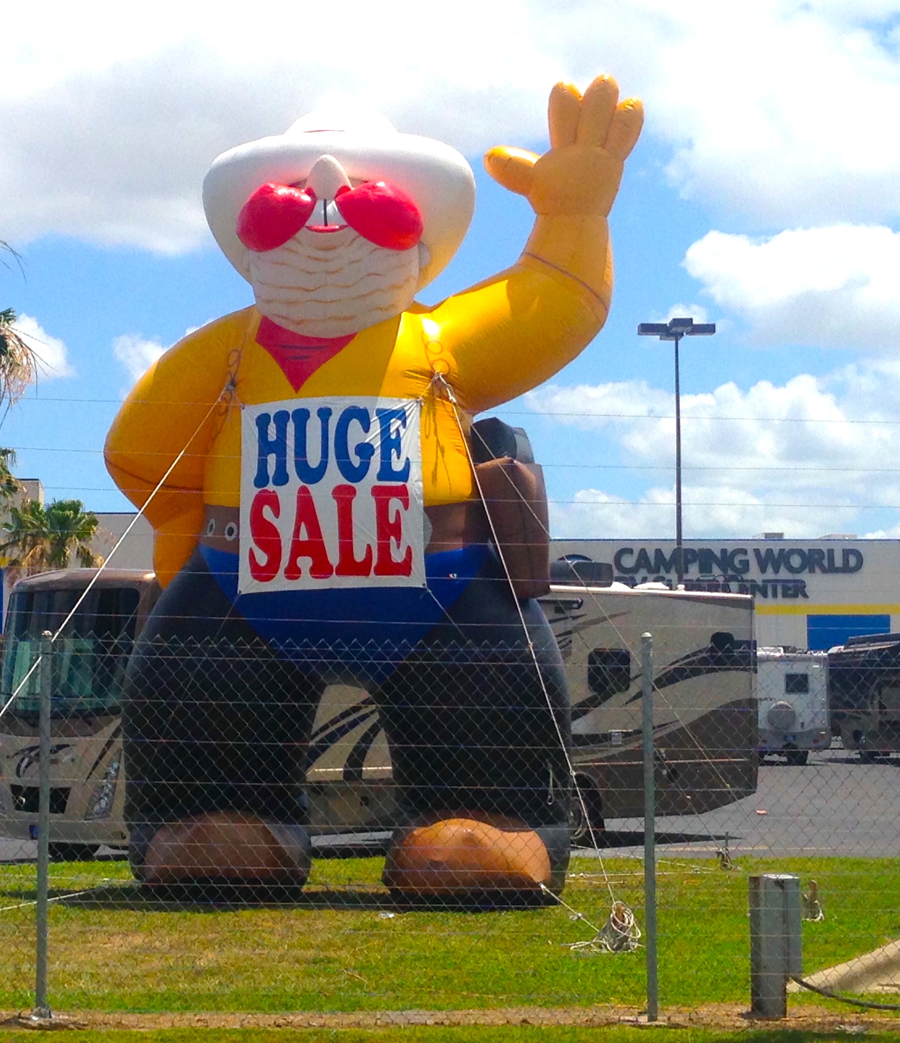 Inflatable Rental Cowboy Camping World