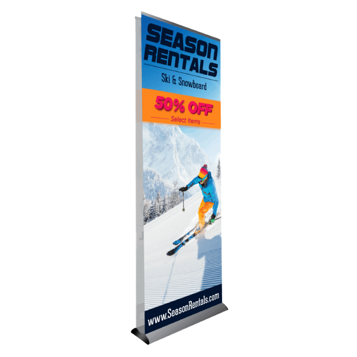 Retractable Banner Menu