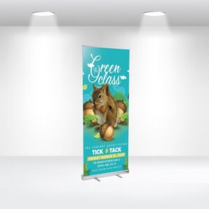 Retractable banner