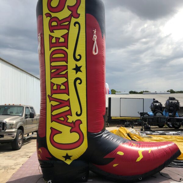 giant boot custom inflatable