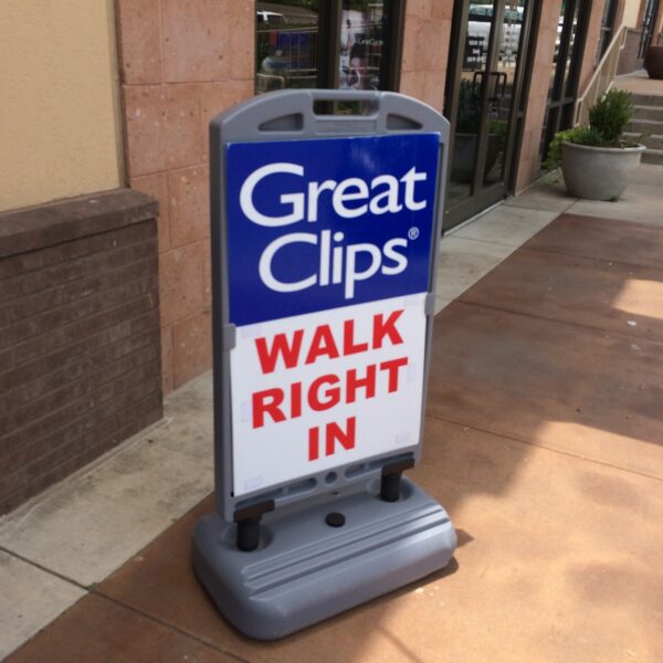 windjammer sign for great clips