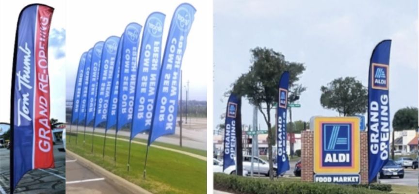 Stand Tall and Get Noticed with Feather Flag Advertising