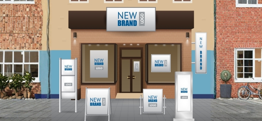 outdoor signage for business