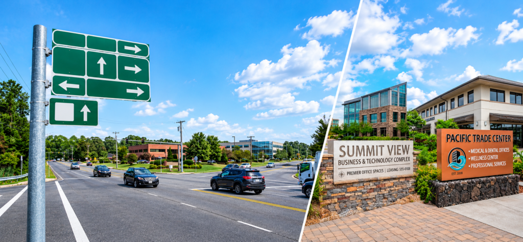 custom monument signs